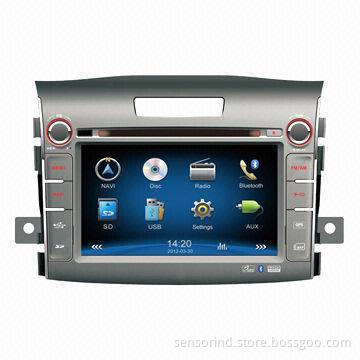 Car DVD Player for HONDA CRV2012, NAV/BT/MP3/DVD/USB, with 7" TFT Monitor